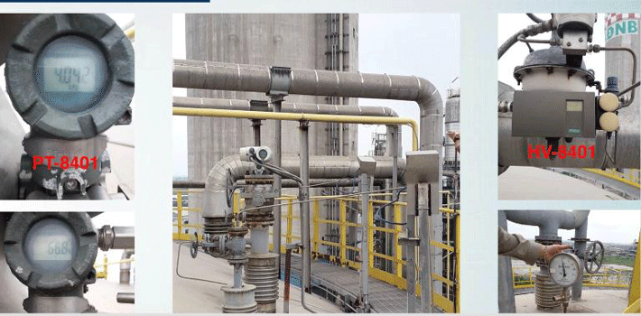 Hệ thống bảo vệ bồn chứa Amoniac của Nhà máy Đạm Ninh Bình