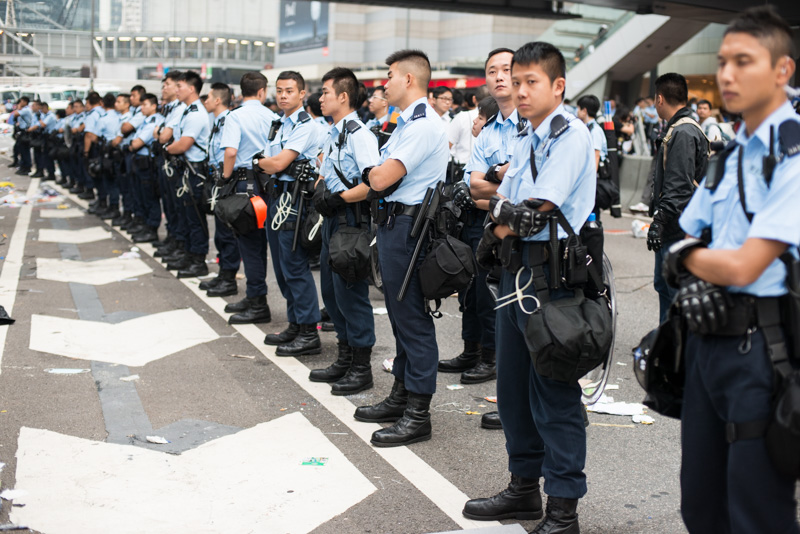 Cảnh sát ở Hong Kong