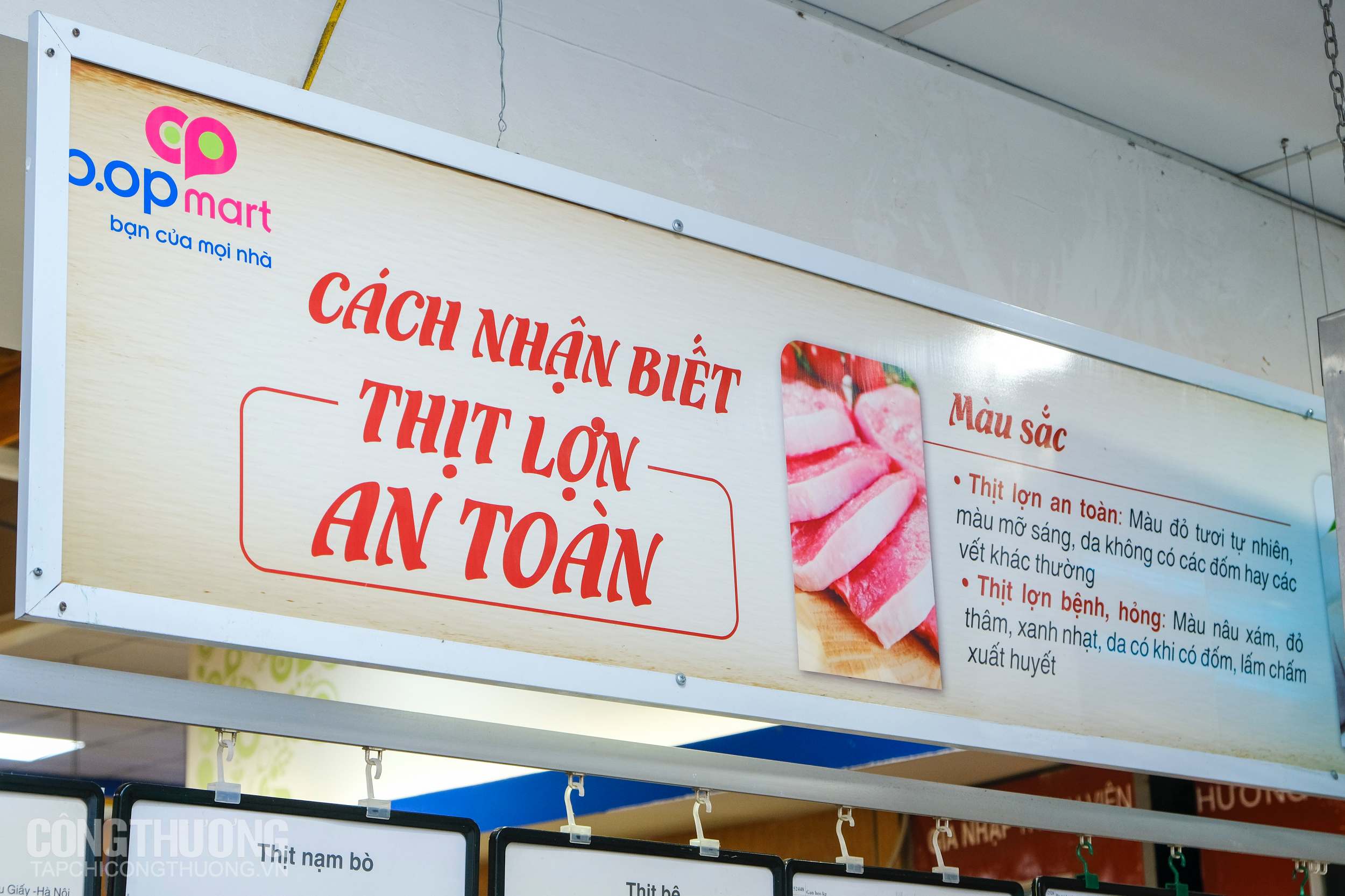 Thịt lợn tại hệ thống của Saigon Co.op đặc biệt chú trọng về vấn đề nguồn gốc xuất xứ và vấn đề an toàn thực phẩm