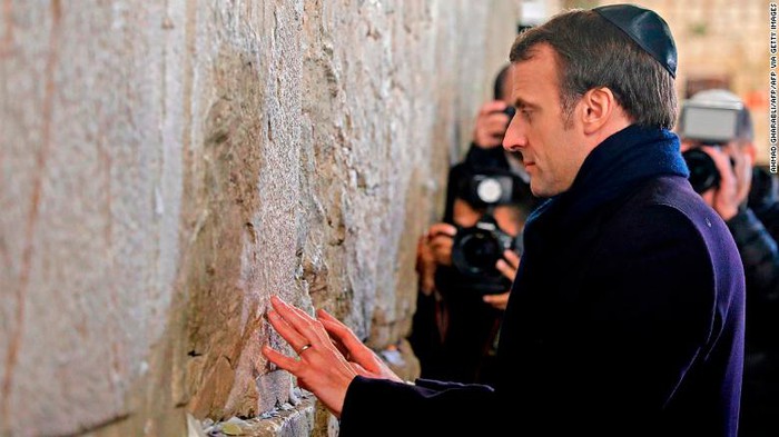 Ông Macron đang ở Jerusalem tham dự sự kiện tưởng niệm các nạn nhân