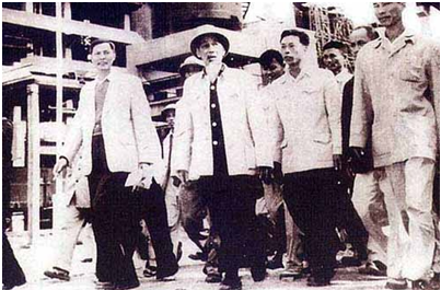 Bác đến với công nhân khu gang thép Thái Nguyên, Tết Giáp Thìn 1964
