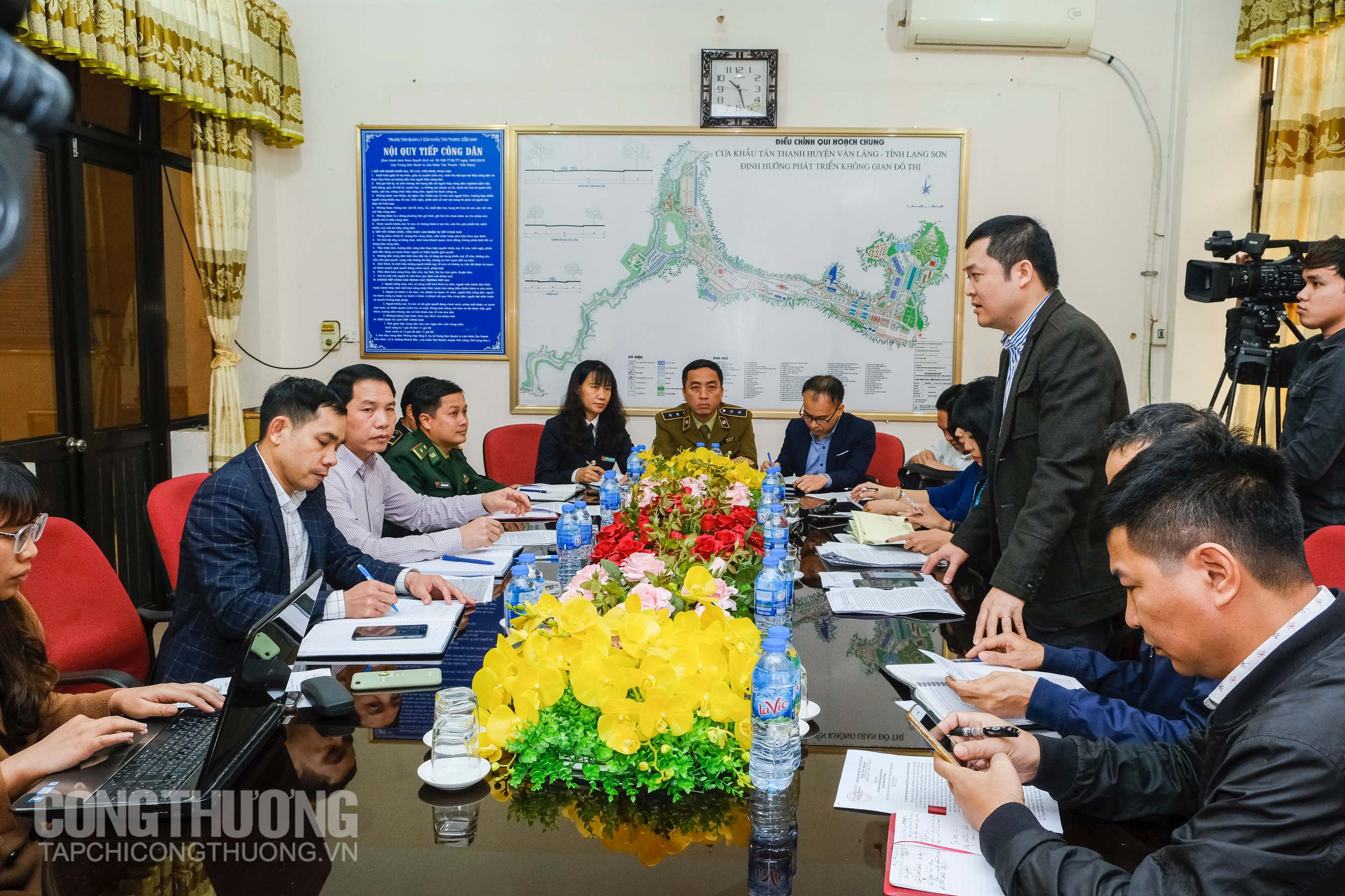 Đoàn công tác làm việc với các đơn vị chức năng tại tỉnh Lạng Sơn