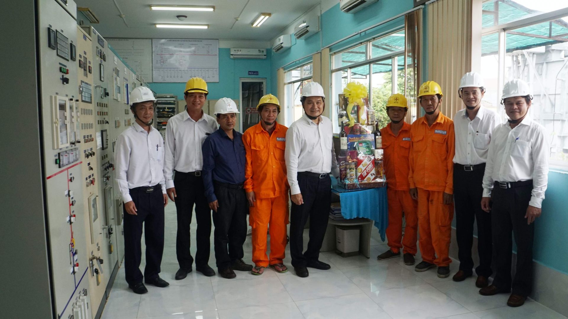 Đoàn công tác EVNSPC làm việc với tỉnh Ninh Thuận