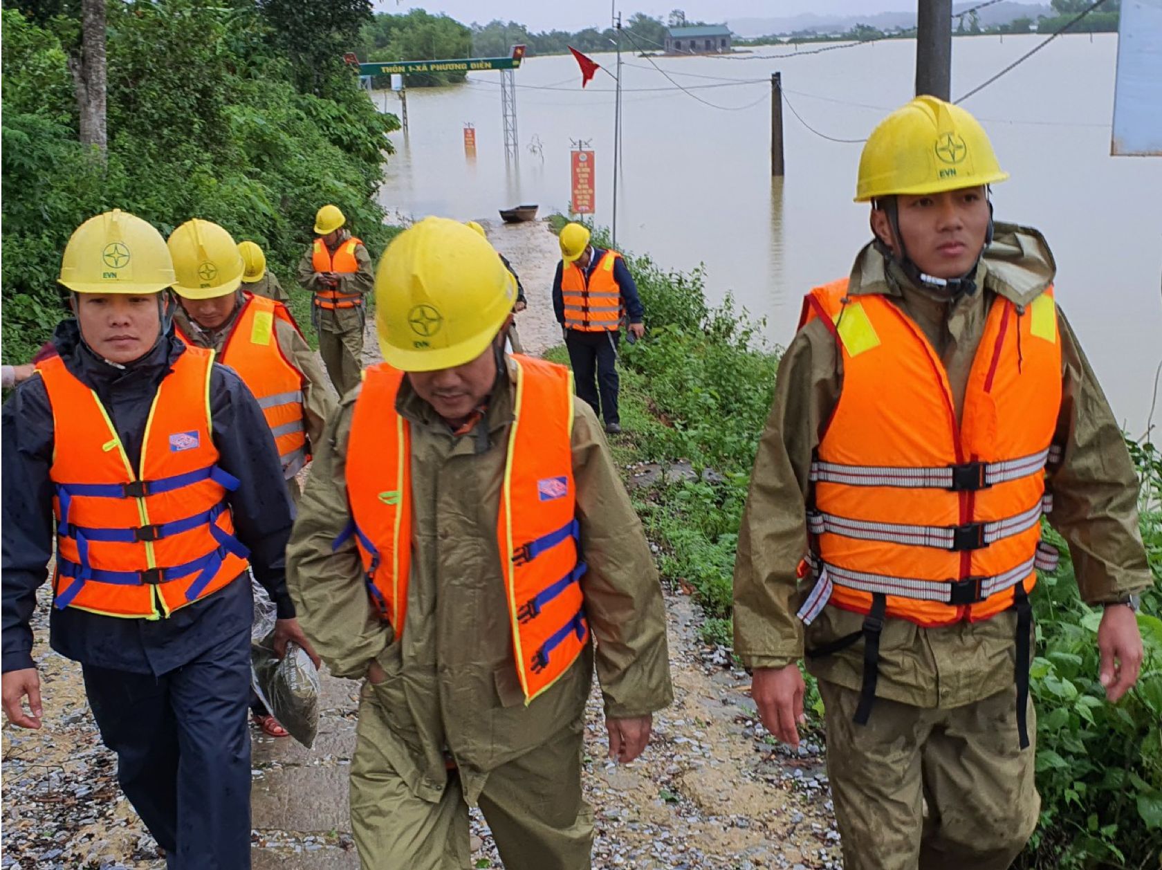Cập nhật tình hình khôi phục cung cấp điện tại Hà Tĩnh