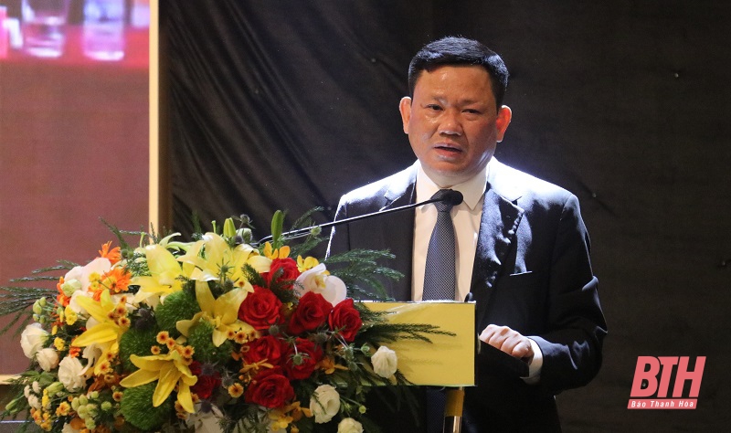 Ông Nguyễn Văn Thi - Phó Chủ tịch UBND tỉnh Thanh Hóa phát biểu tại hội thảo