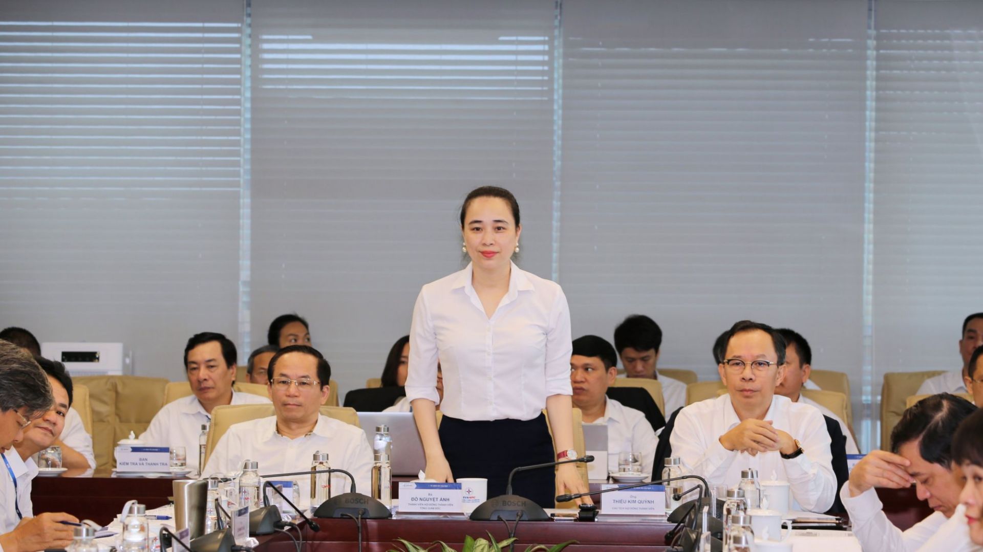 Bà Đỗ Nguyệt Ánh - Thành viên HĐTV, Tổng Giám đốc EVNNPC