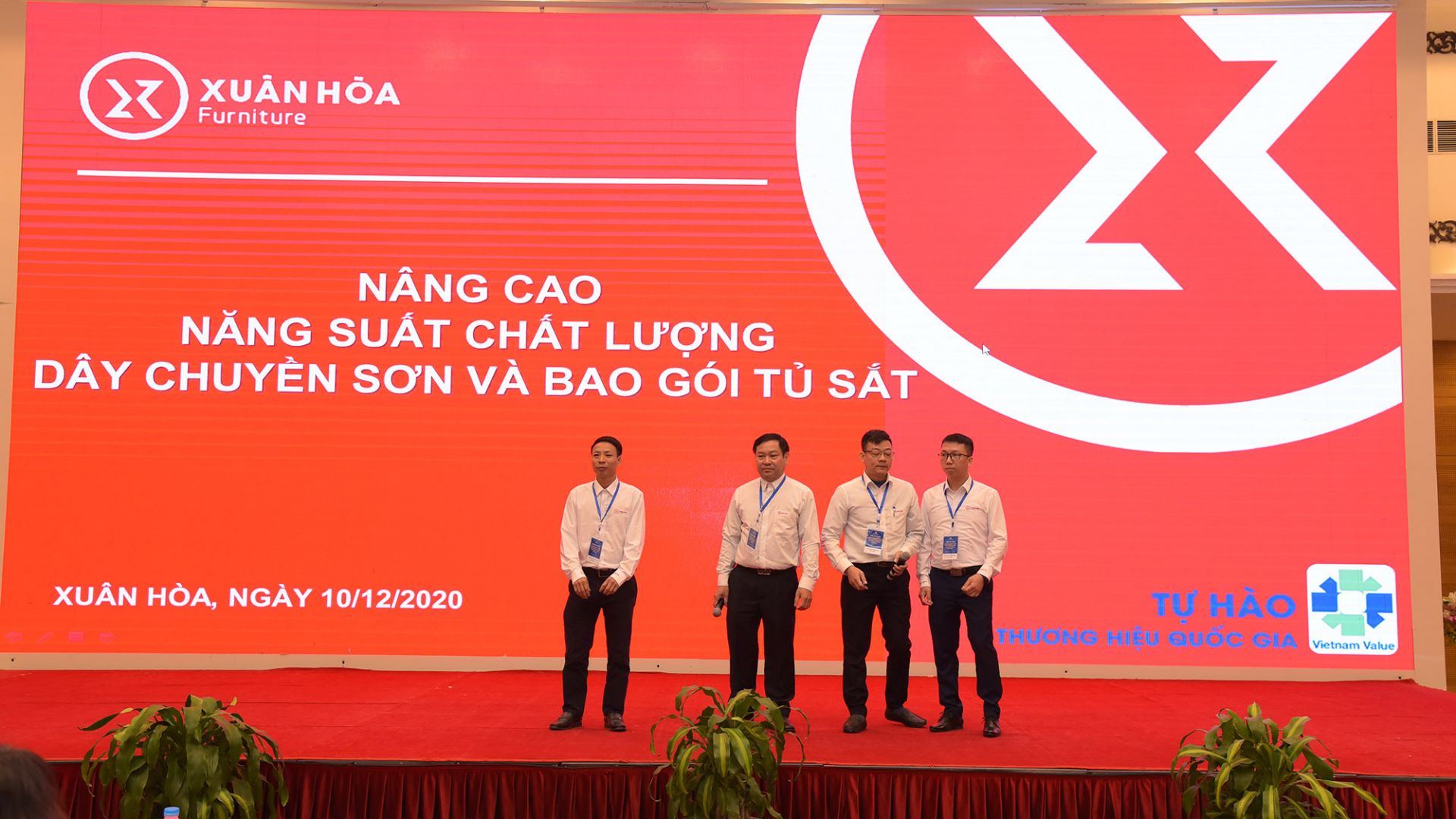 Dự án của Xuân Hòa được trao giải Ba Cuộc thi Nhóm cải tiến năng suất chất lượng ngành Công Thương năm 2020