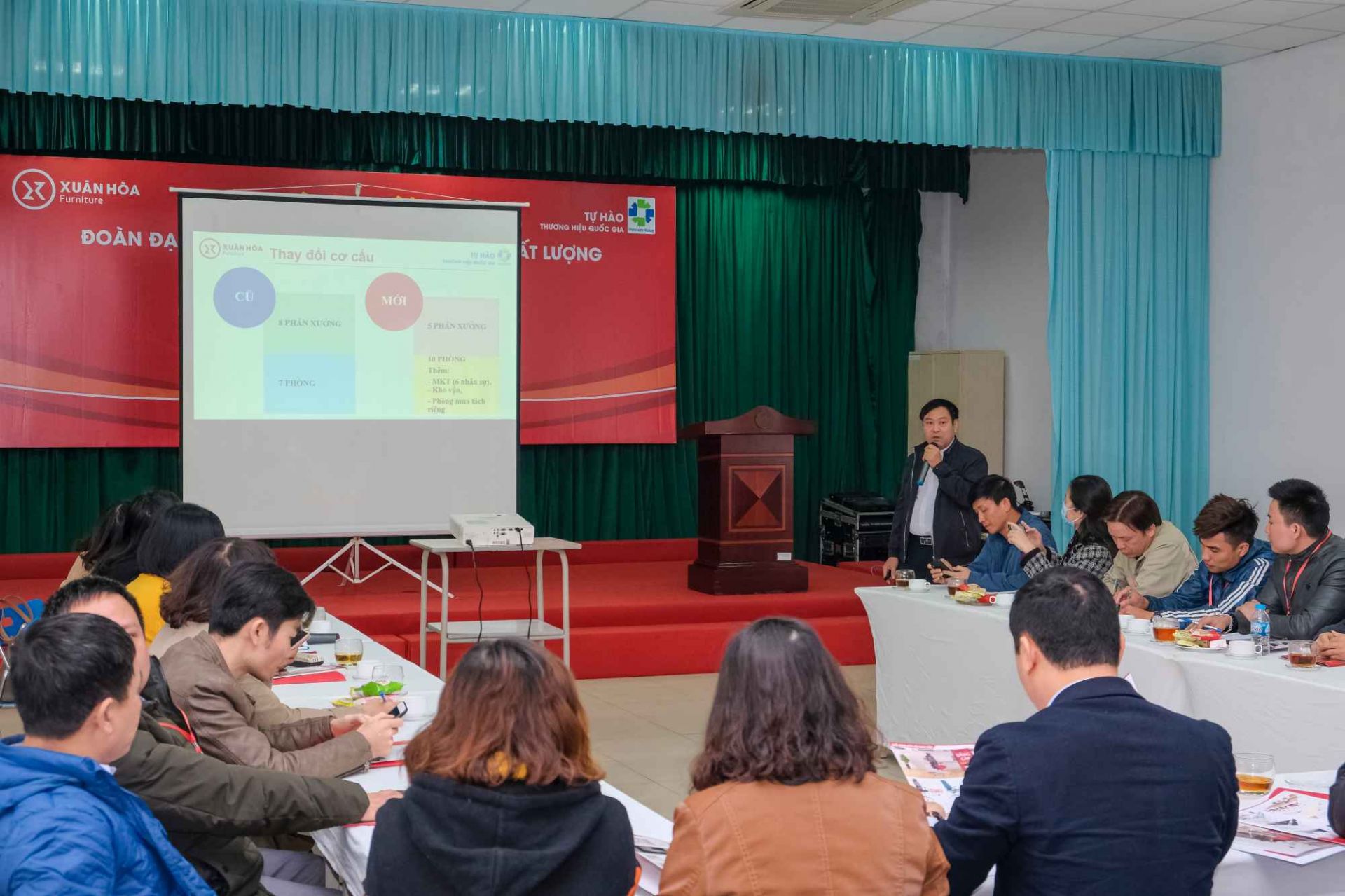 Chương trình tham quan thực tế mô hình điểm thực hiện các hoạt động cải tiến năng suất chất lượng, tại Công ty Cổ phần Xuân Hòa Việt Nam, tỉnh Vĩnh Phúc