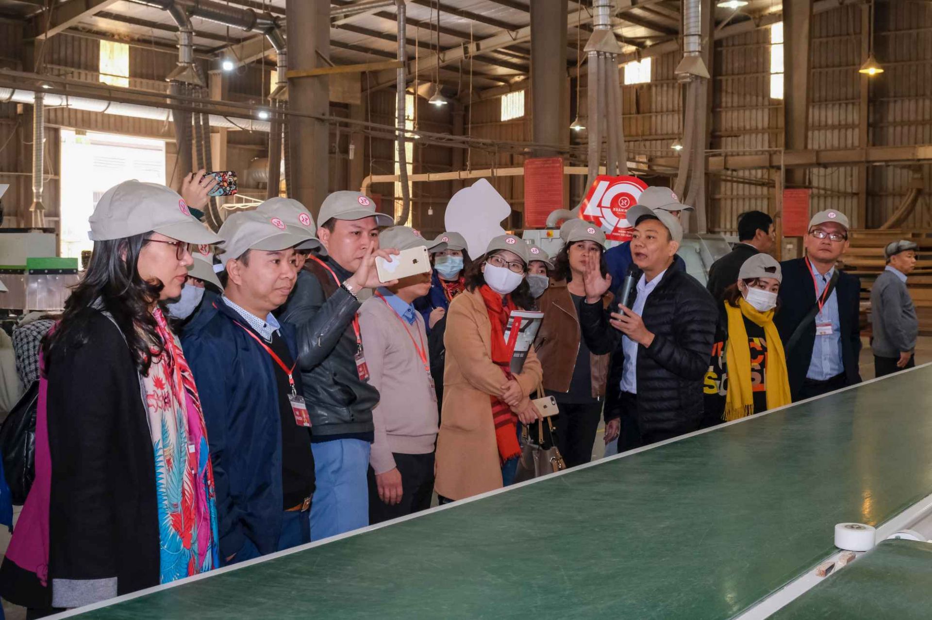 Các hoạt động cải tiến tại Xuân Hòa thu hút nhiều sự quan tâm của đoàn thăm quan