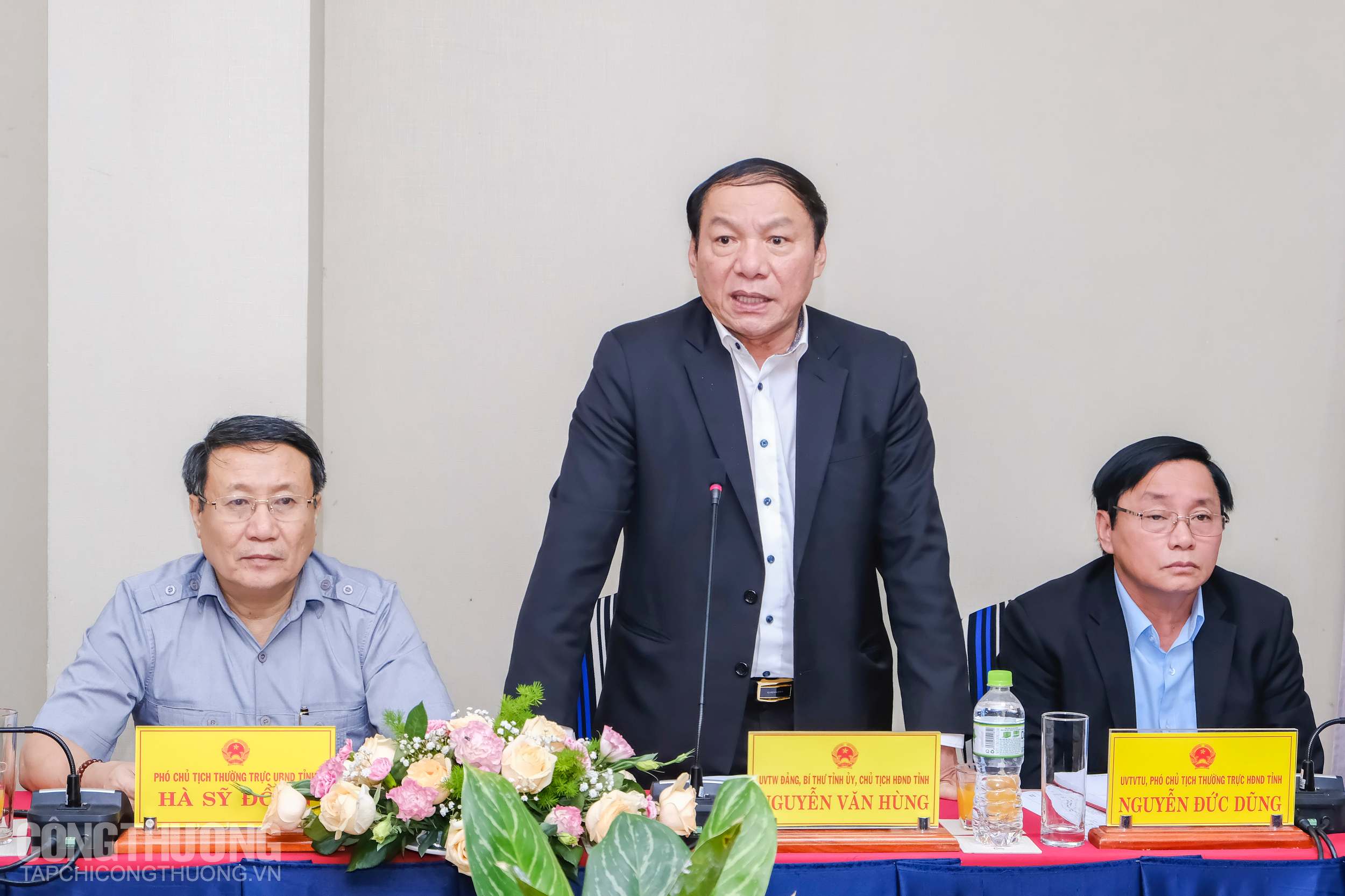 Chủ tịch UBND tỉnh Quảng Trị Nguyễn Văn Hùng chia sẻ về những tiềm năng về năng lượng sạch của tỉnh