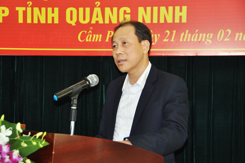 Hiệu trưởng Trường Cao đẳng Than - Khoáng sản Việt Nam Nguyễn Quốc Tuấn