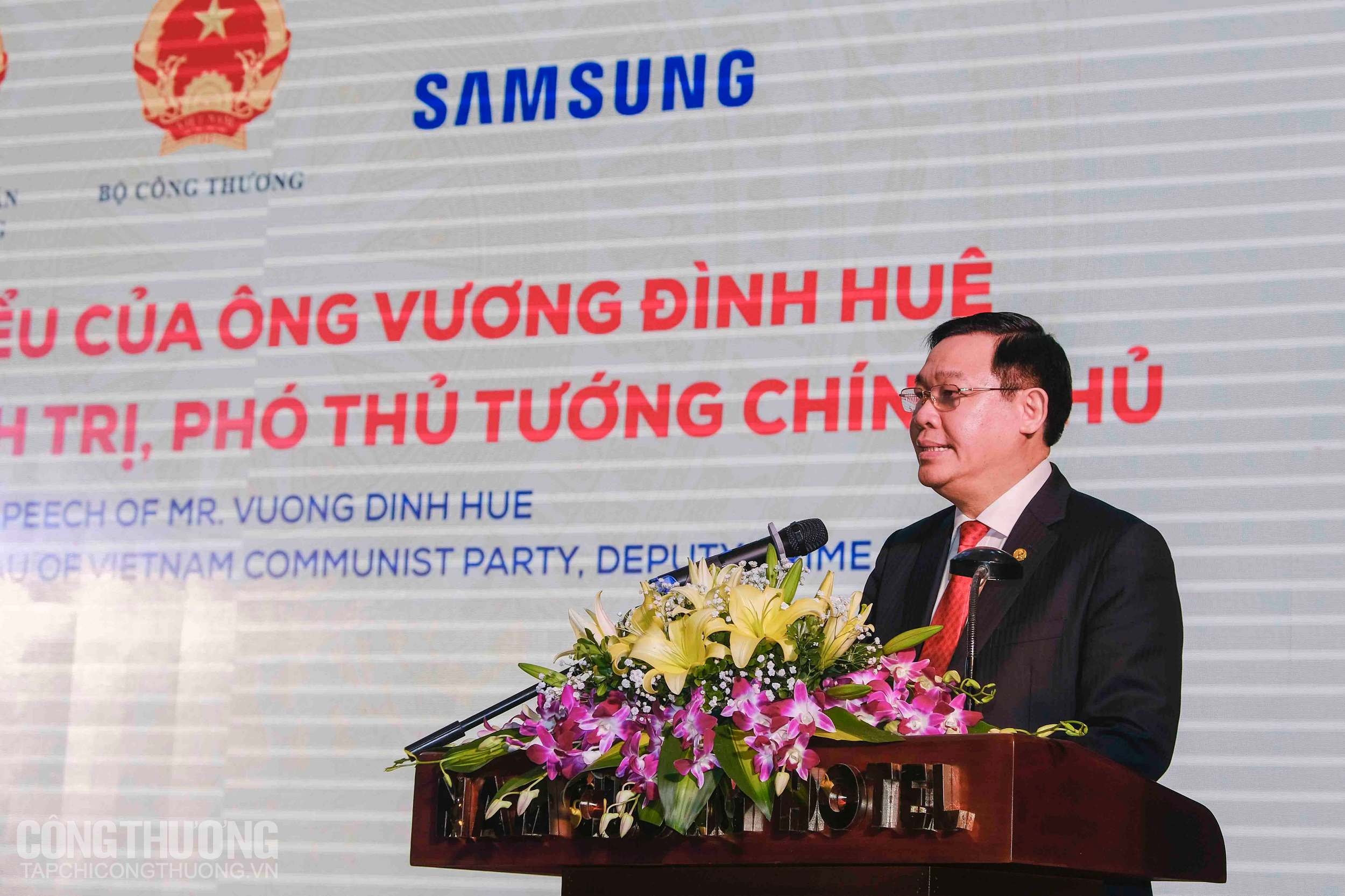 Phó Thủ tướng Vương Đình Huệ bày tỏ kỳ vọng lớn vào hiệu quả của dự án hợp tác ba bên