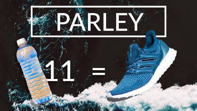 Giày Parley Ocean tái chế từ 11 chai nhựa