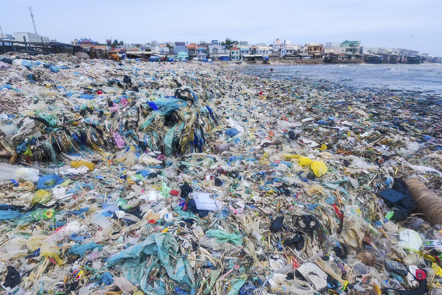 Rác thải nhựa gây ô nhiễm môi trường