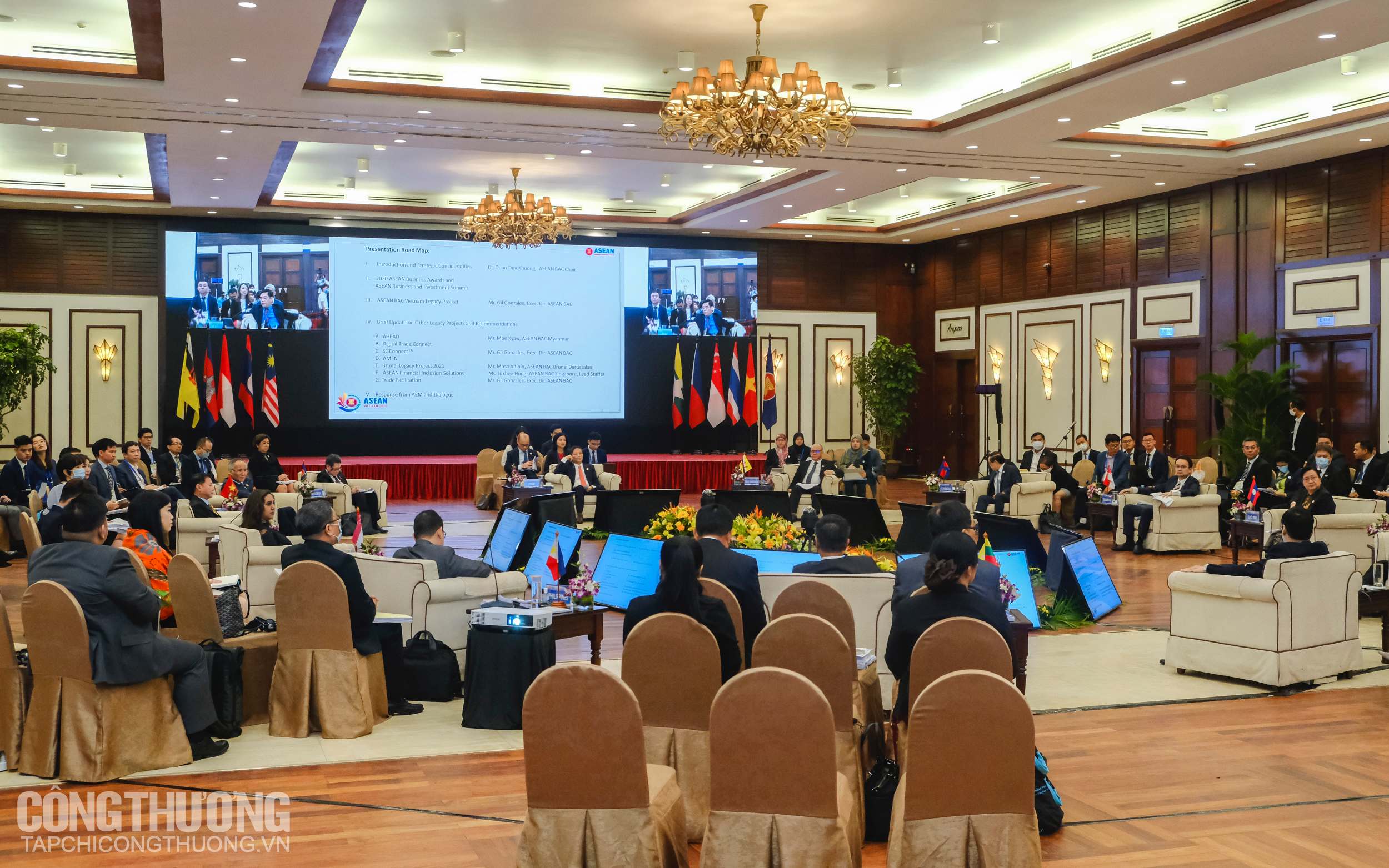 Toàn cảnh Hội nghị Bộ trưởng Kinh tế ASEAN hẹp lần thứ 26 (AEM hẹp 26)