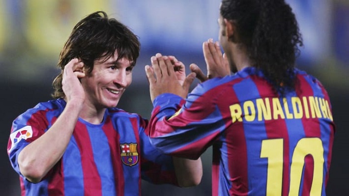 Lionel Messi và Ronaldinho