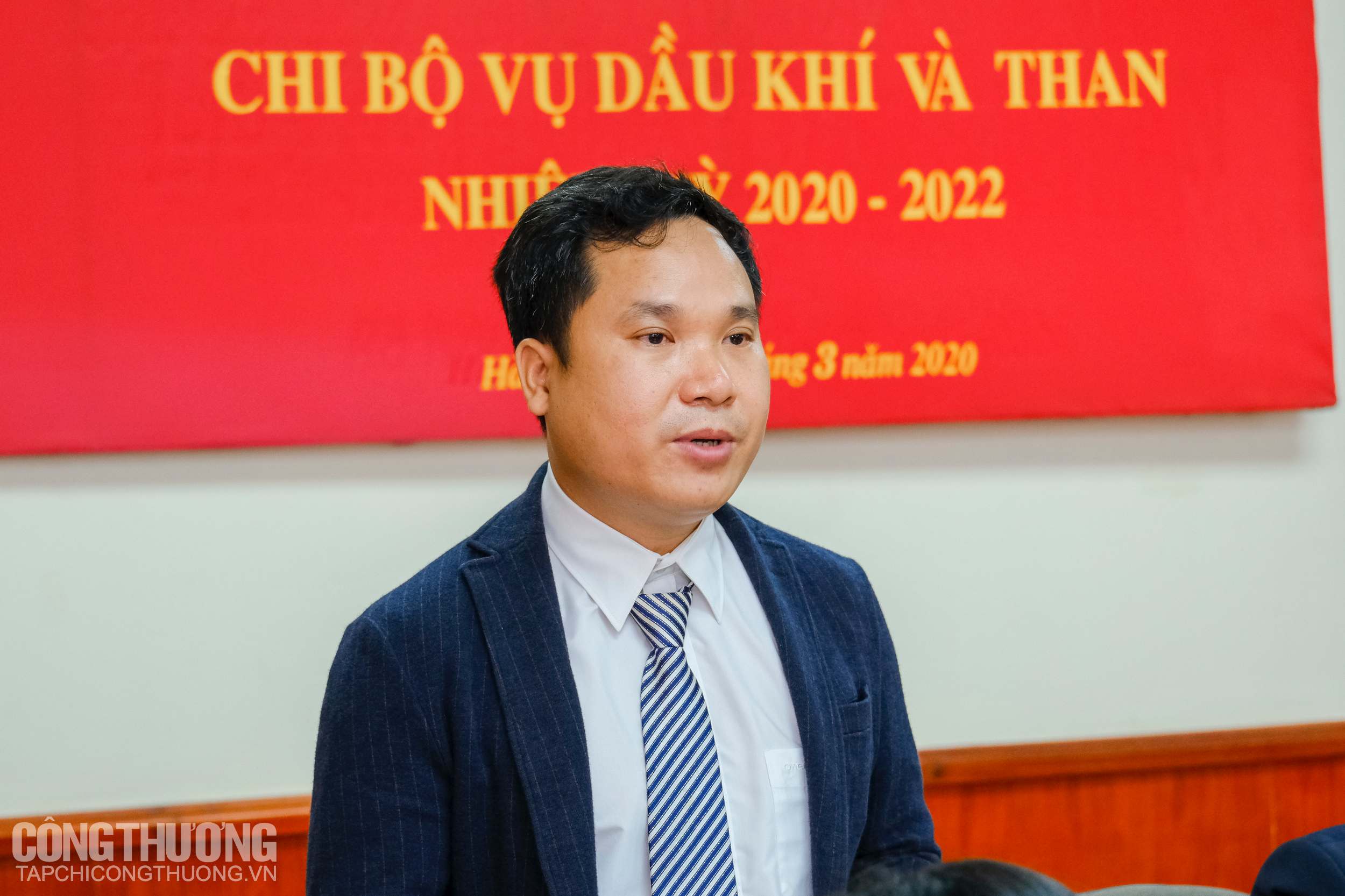 Đồng chí Trịnh Đức Duy - Chi uỷ viên, Trưởng phòng Công nghiệp Than
