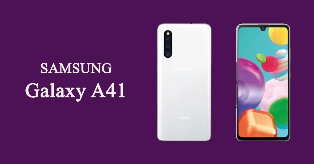 Samsung Galaxy A41 cau hinh
