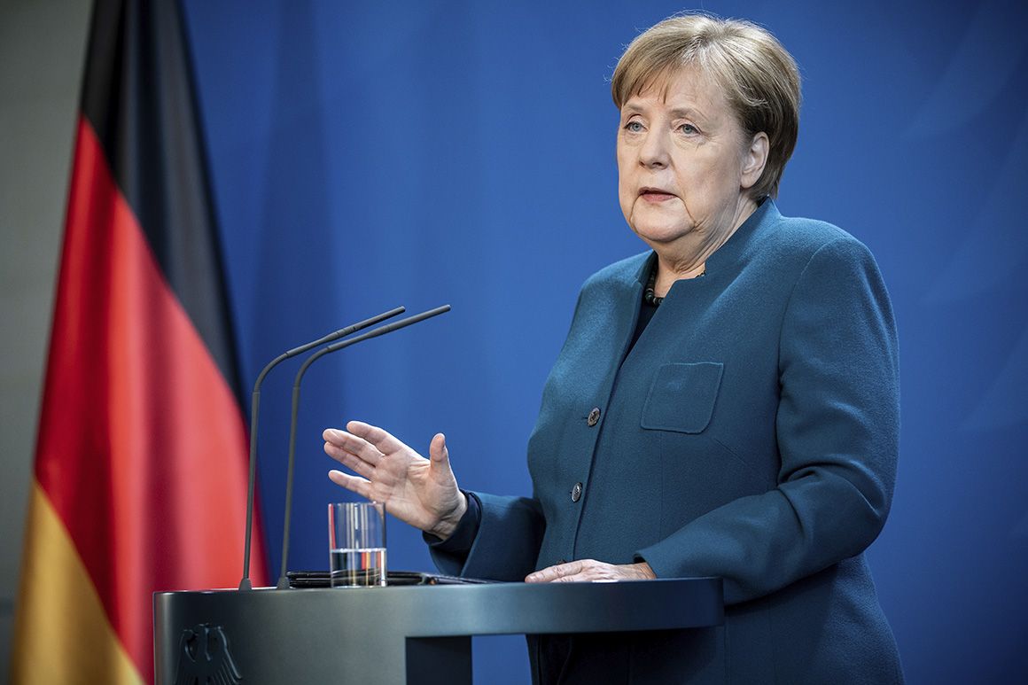 Thủ tướng Đức Merkel tung gói cứu trợ kinh tế
