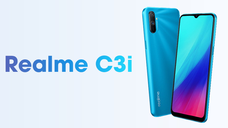 Realme C3i sở hữu màn hình ấn tượng 6.5 inch