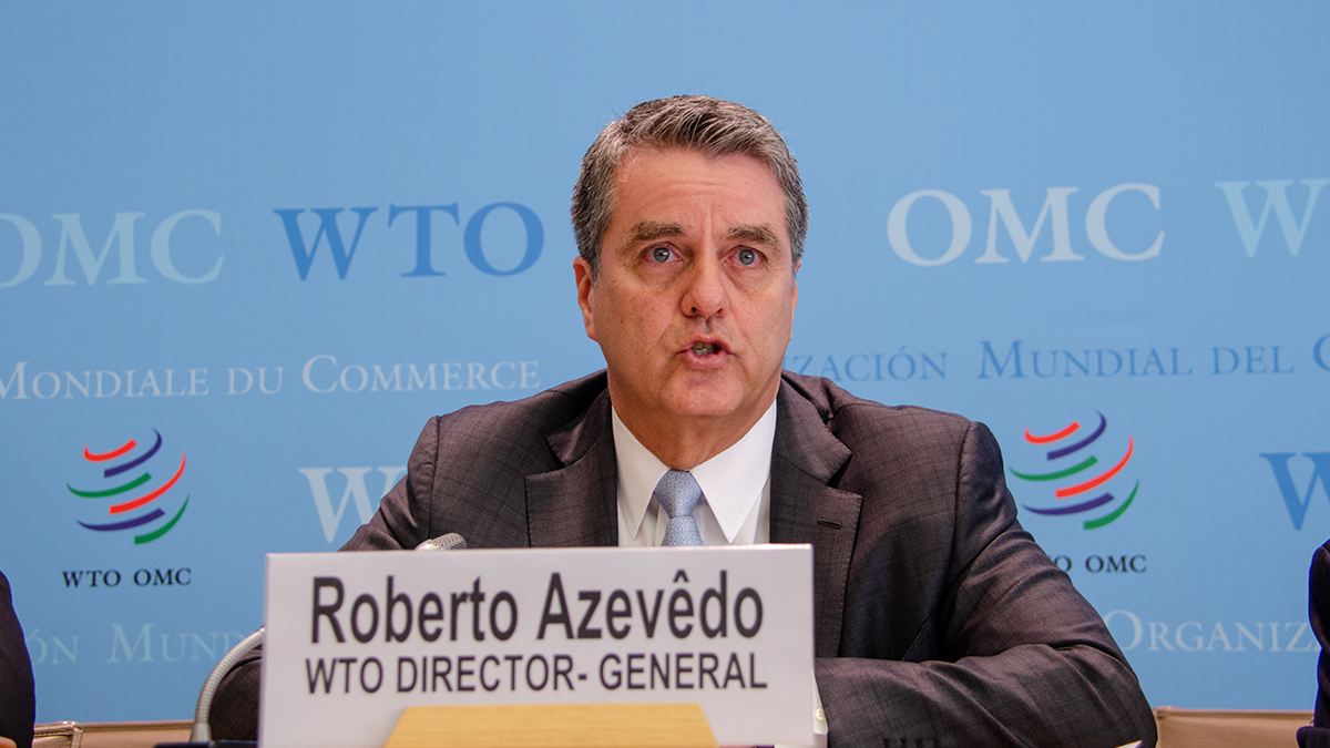 Tổng giám đốc WTO bất ngờ từ chức