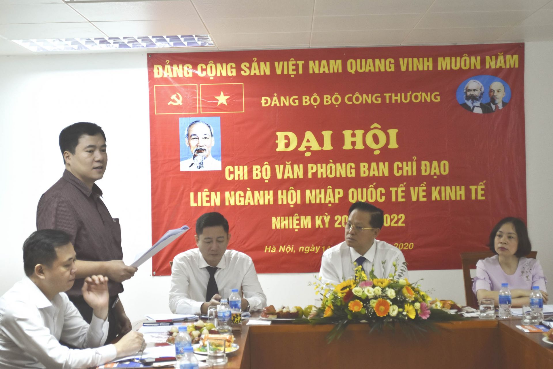 ồng chí Nguyễn Sinh Nhật Tân Tân - Ủy viên Ban Thường vụ Đảng ủy Bộ Công Thương