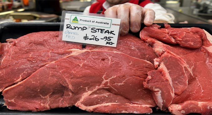 Trung Quốc dừng nhập khẩu thịt bò Australia