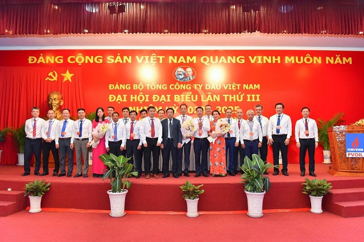 BCH Đảng bộ Tổng công ty Dầu Việt Nam nhiệm kỳ 2020-2025