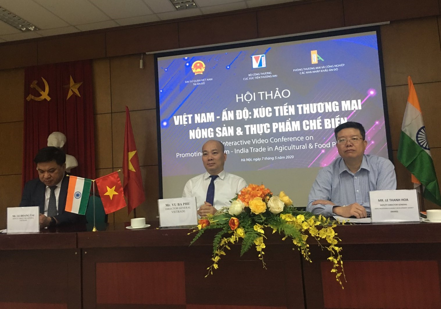 Hội thảo “Việt Nam - Ấn Độ: Xúc tiến thương mại Nông sản và Thực phẩm chế biến” nằm trong chuỗi sự kiện được tổ chức trực tuyến giữa hai nước nhằm chuẩn bị các cơ hội kinh doanh cho giai đoạn trong và sau đại dịch Covid-19