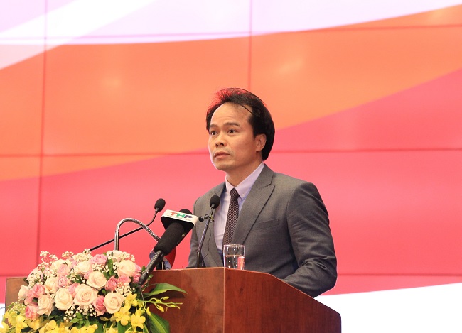 Ông Ngô Trung Khanh, Phó Vụ trưởng Vụ Đa biên trình bày tại Hội nghị Hiệp định Đối tác Toàn diện và Tiến bộ xuyên Thái Bình Dương (CPTPP) – Một số cam kết quan trọng và những điều cần lưu ý”