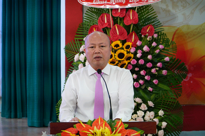 Chủ tịch Nguyễn Phú Cường phát biểu chỉ đạo tại Đại hội