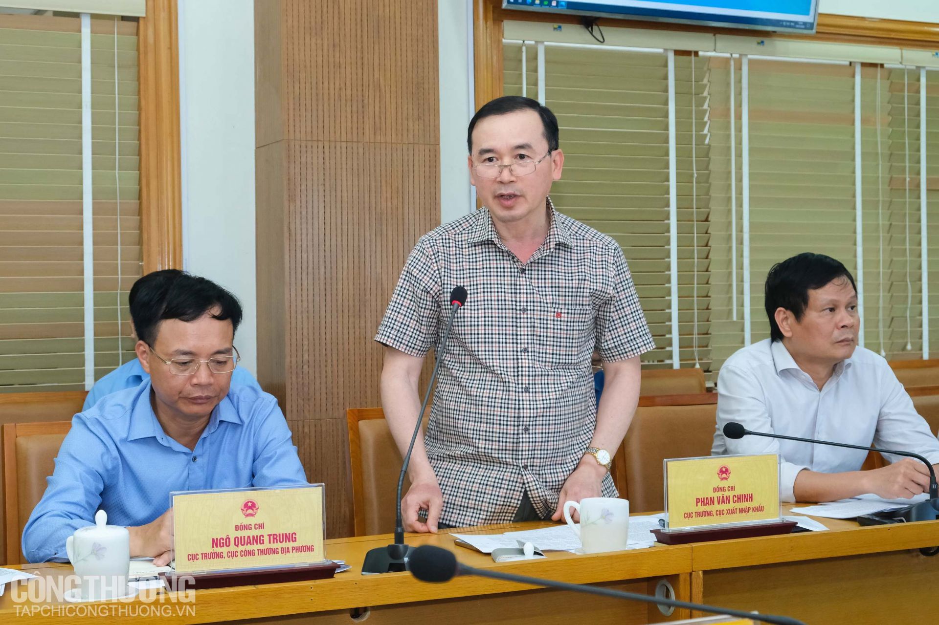 Ông Phan Văn Chinh - Cục trưởng Cục Xuất nhập khẩu