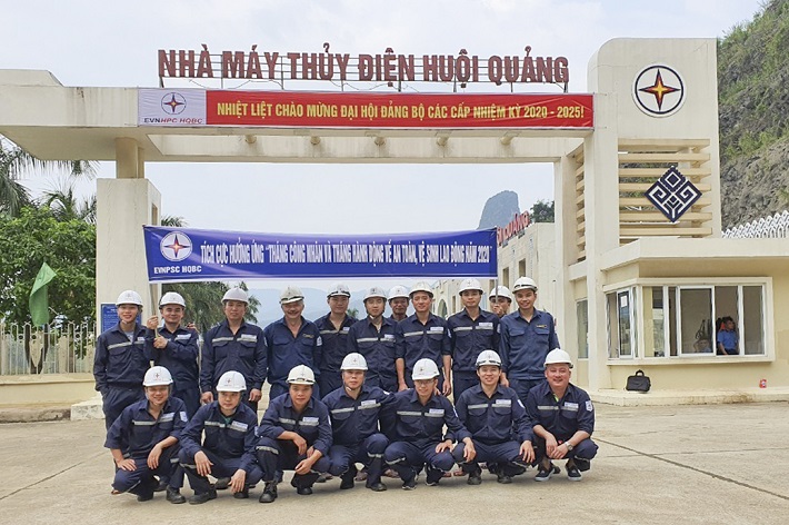 CBCNV của 02 PXSC tại Thuỷ điện Huội Quảng - Bản Chát phấn khởi hưởng ứng tháng công nhân và tháng hành động về an toàn vệ sinh lao động năm 2020
