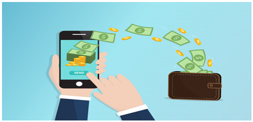 Hình 1: Mô tả sử dụng Mobile Money