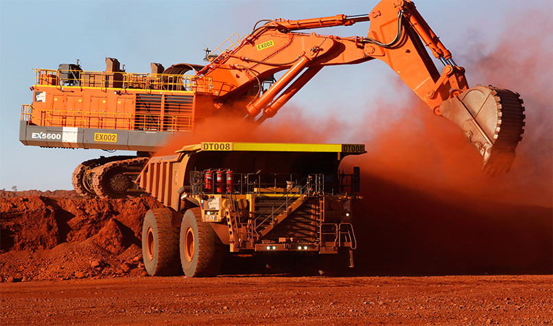 Khai thác quặng sắt tại Australia