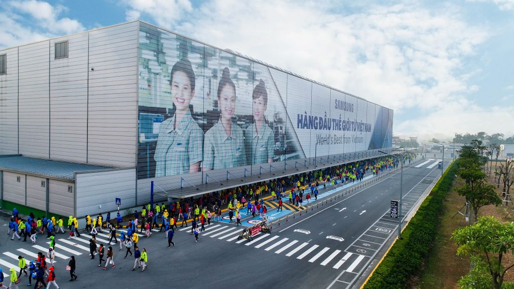 Nhà máy Samsung Thái Nguyên