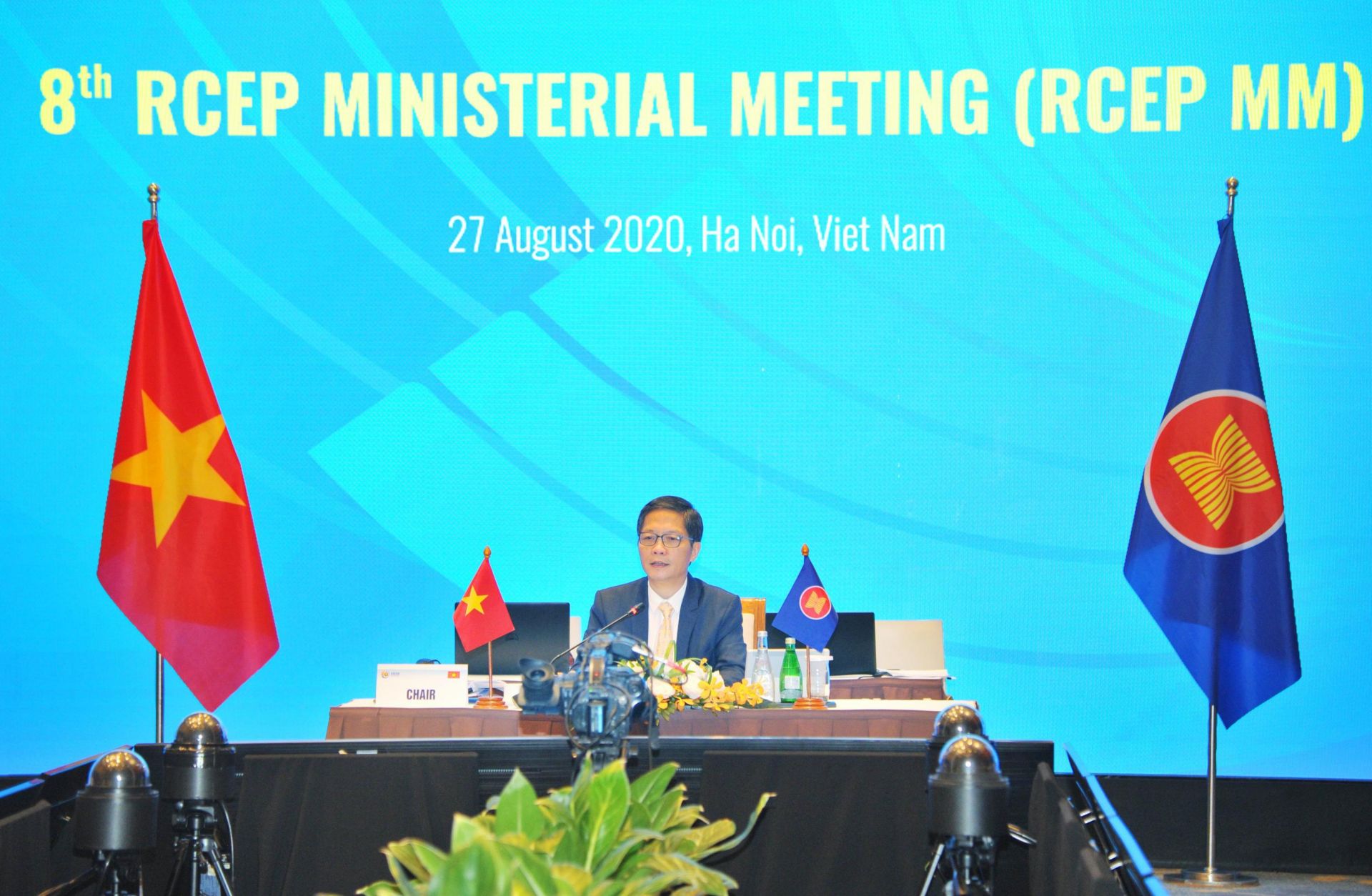 Bộ trưởng Trần Tuấn Anh chủ trì Hội nghị Bộ trưởng Kinh tế RCEP lần thứ 8
