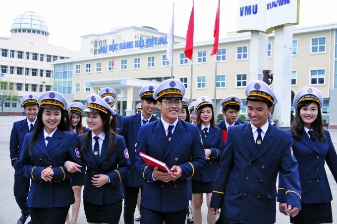 Sinh viên trường Đại học Hàng Hải