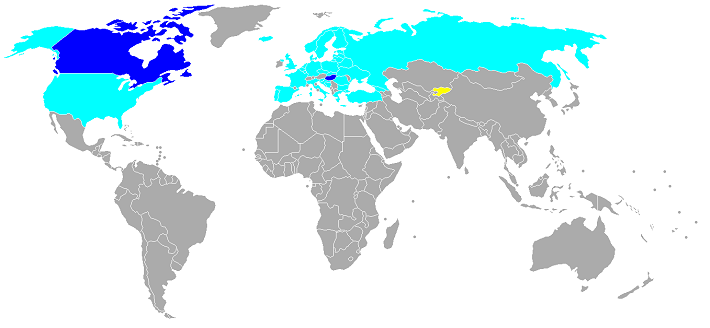 Các quốc gia tham gia Hiệp ước Bầu trời