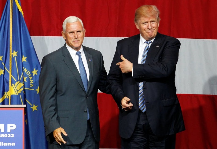 Donald Trump và Mike Pence