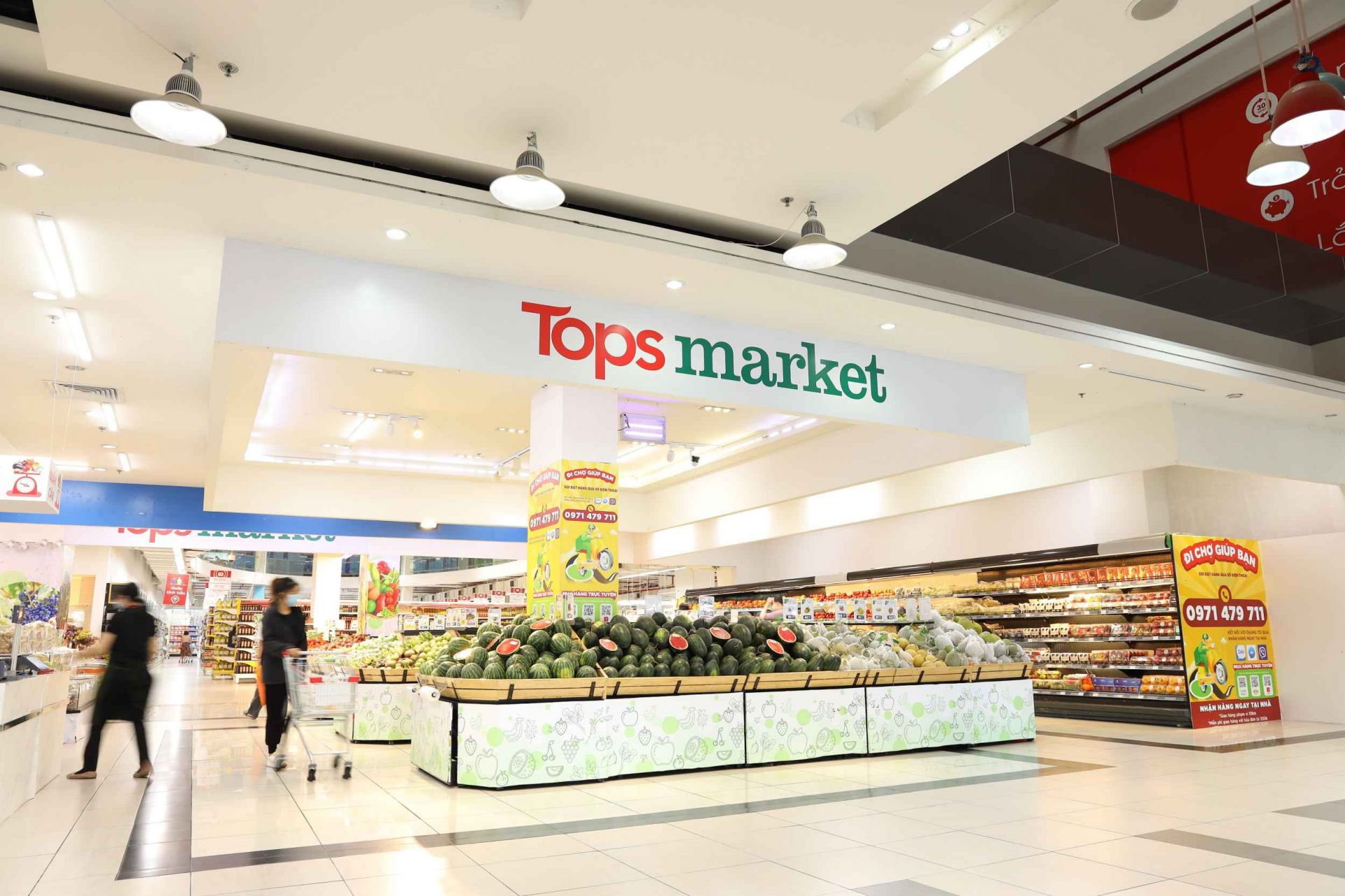 Các siêu thị Big C đang dần chuyển đổi hoàn toàn thành Tops Market