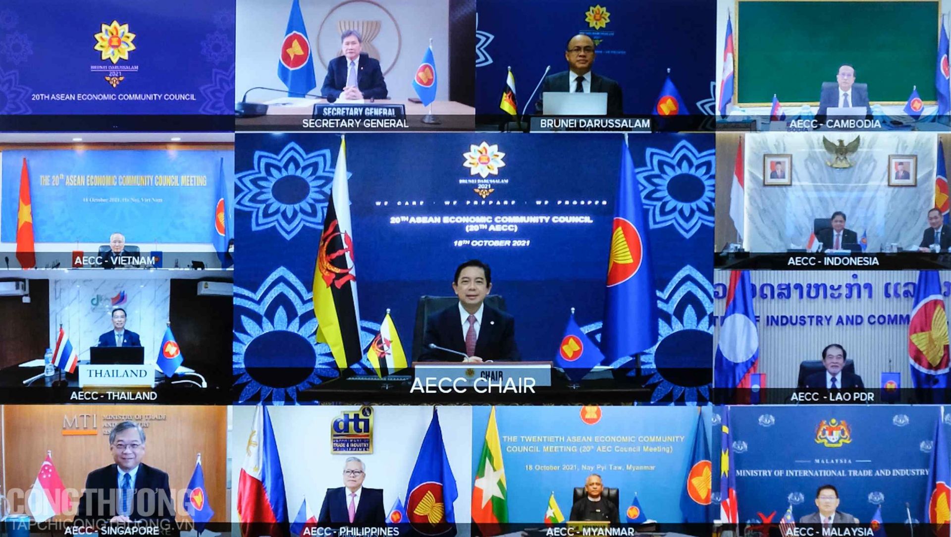 Hội nghị Hội đồng Cộng đồng Kinh tế ASEAN (AECC) lần thứ 20