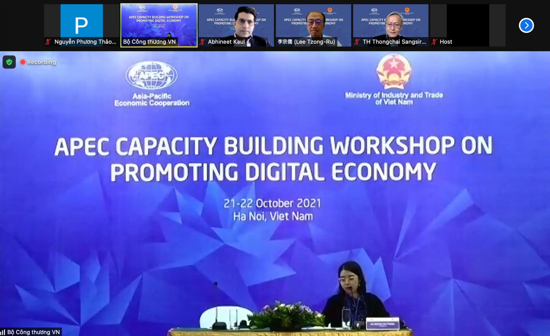 Hội thảo Xây dựng năng lực APEC về thúc đẩy nền kinh tế số
