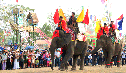 Lễ hội đua voi ở Tây Nguyên thu hút khách du lịch