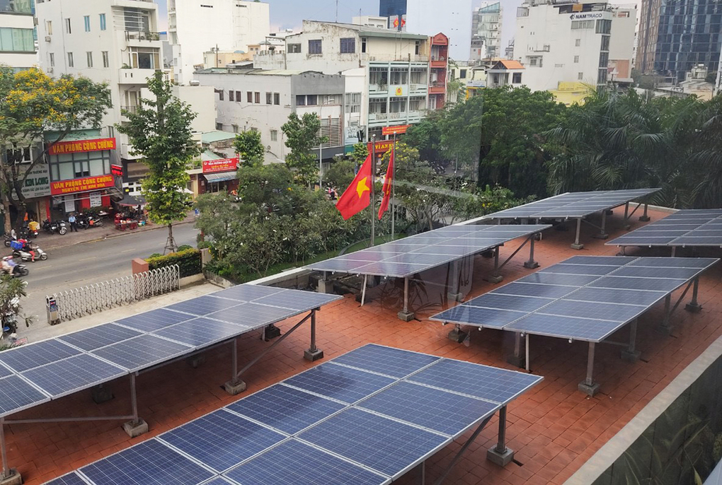 điện mặt trời mái nhà