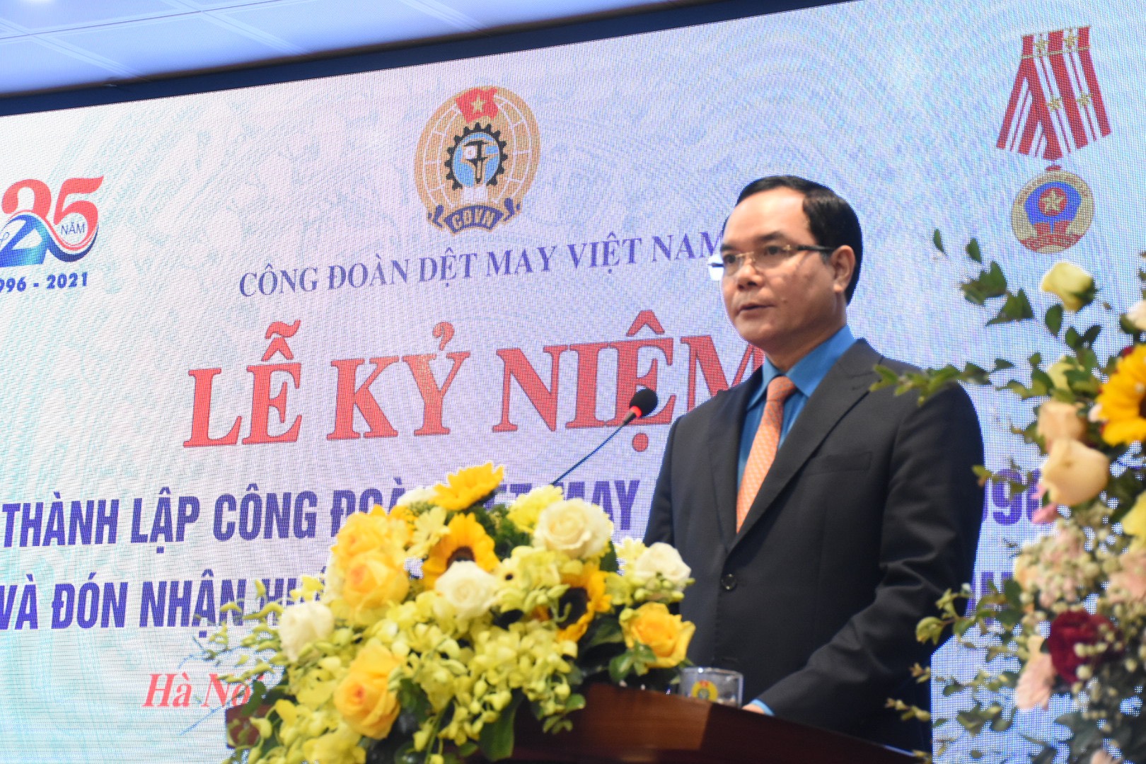 Chủ tịch Tổng Liên đoàn Lao động Việt Nam Nguyễn Đình Khang đã đánh giá cao các hoạt động của tổ chức Công đoàn DMVN