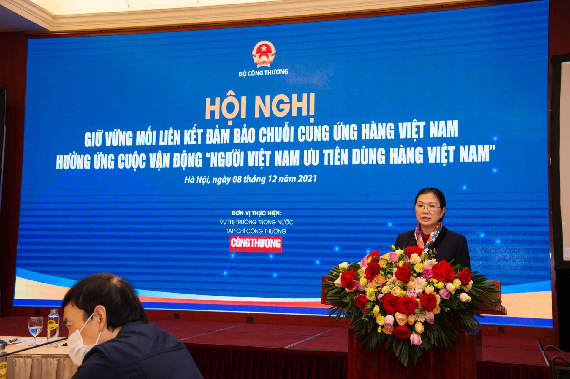 Bà Trương Thị Ngọc Ánh - Phó Chủ tịch Ủy ban Trung ương Mặt trận Tổ quốc Việt Nam