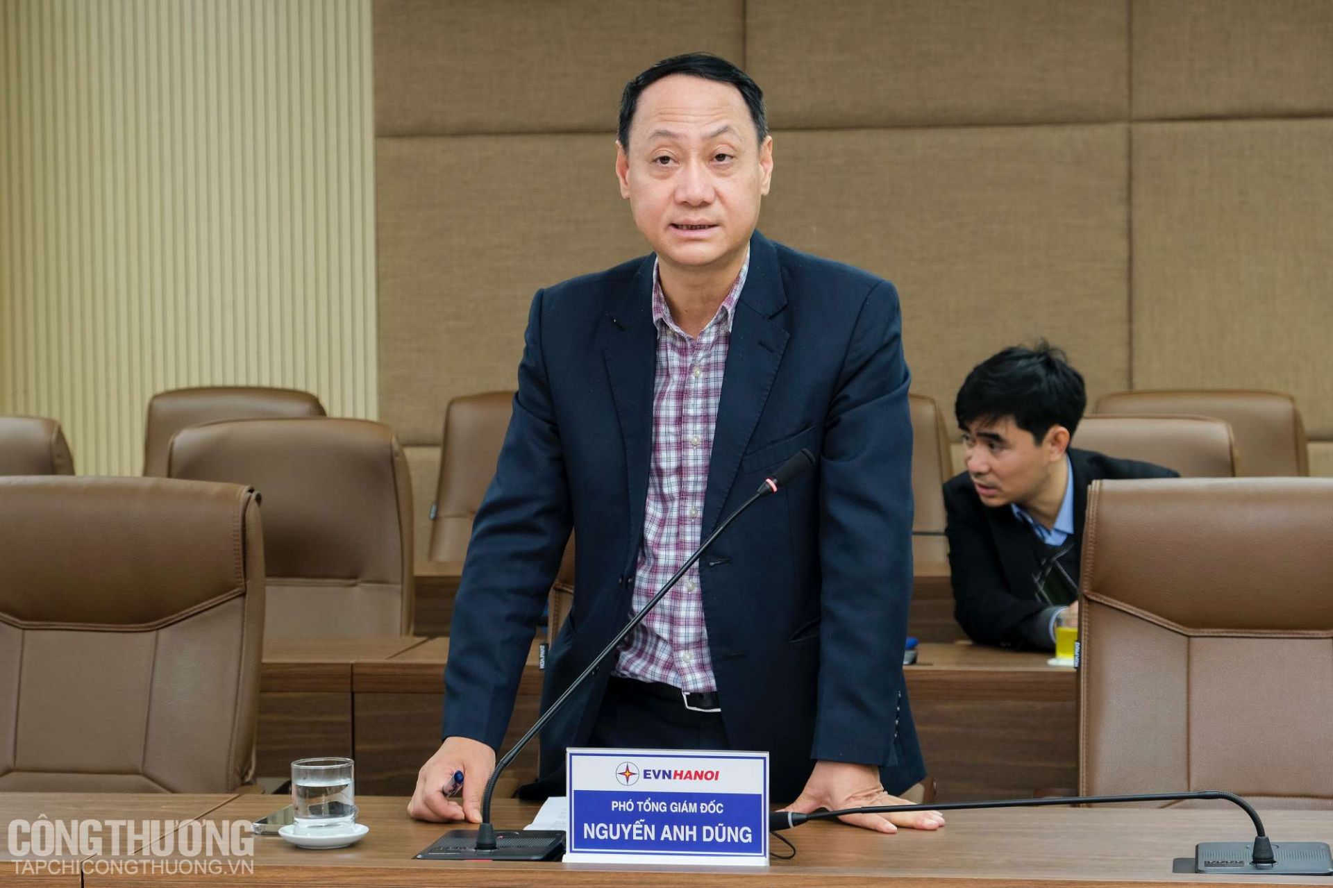 Ông Nguyễn Anh Dũng - Phó Tổng Giám đốc Tổng Công ty Điện lực Hà Nội