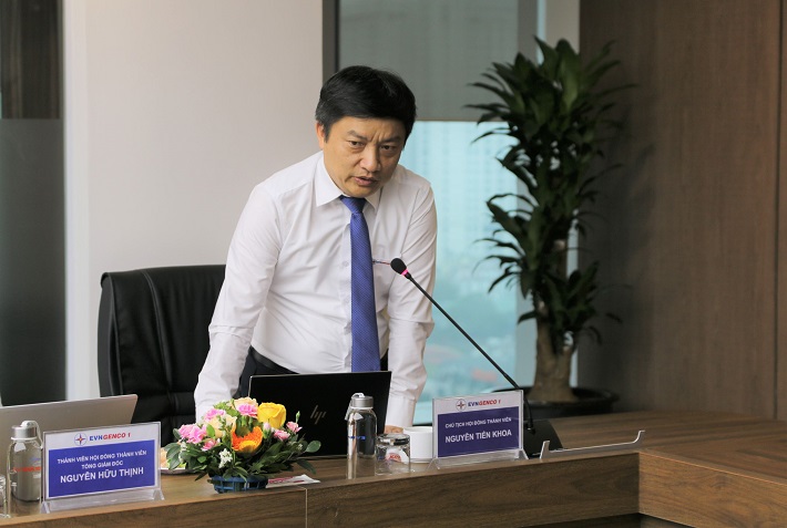 Ông Nguyễn Tiến Khoa khẳng định EVNGENCO1 đã xây dựng các giải pháp để hoàn thành tốt kế hoạch năm 2021 được EVN giao