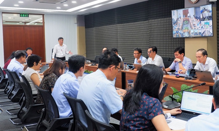 Ông Lê Văn Danh – Tổng Giám đốc EVNGENCO 3 tham dự và phát biểu tại buổi đào tạo về chuyển đổi số